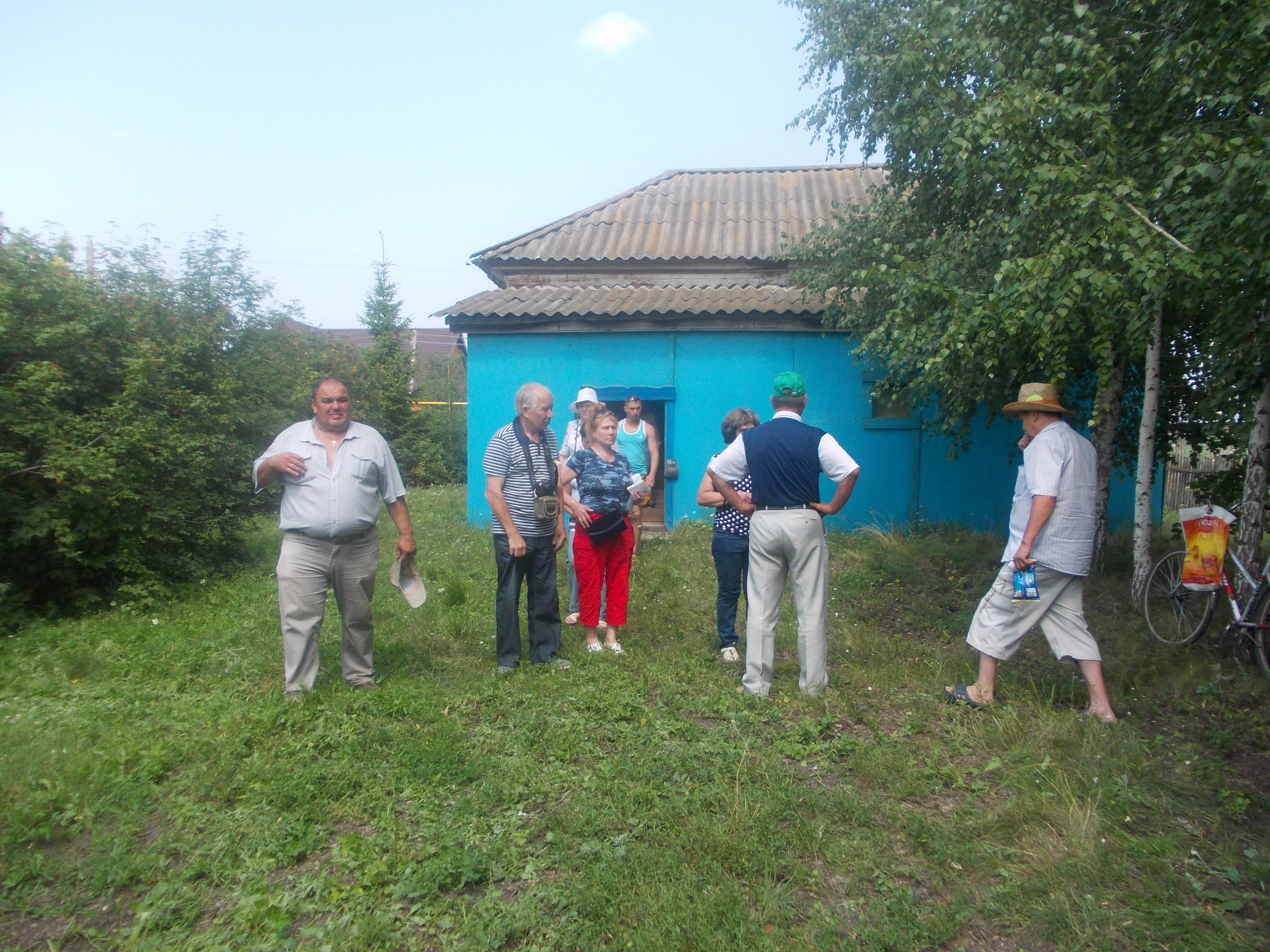 21.07.2016 Сотрудники Чувашского Гуманитарного института посетили дом-музей  И.Н.Юркина в селе Бюрганы.