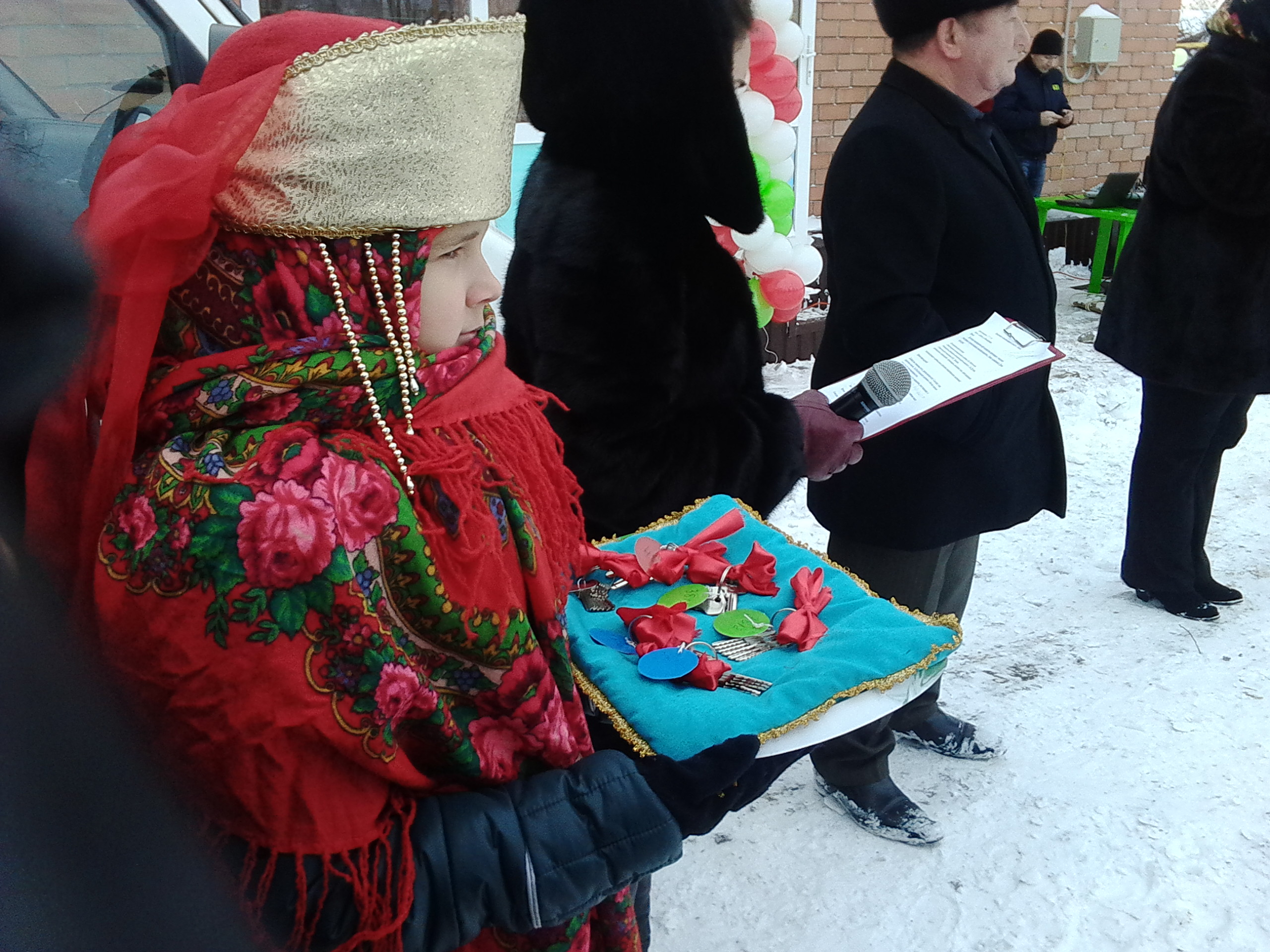 27.11.2015 года в Киятском сельском поселении состоялось открытие новых  жилых домов. С новосельем!​