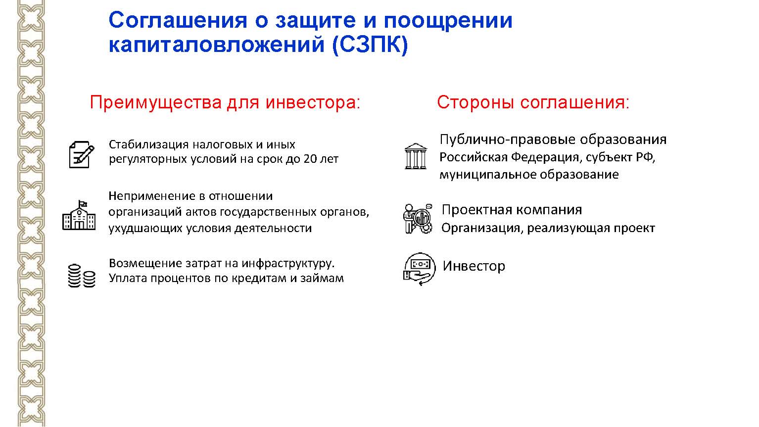 Закон о защите и поощрении